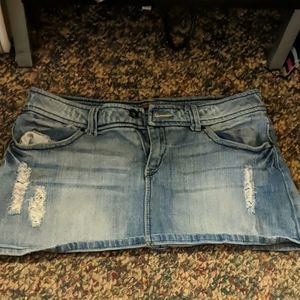 Jean skirt